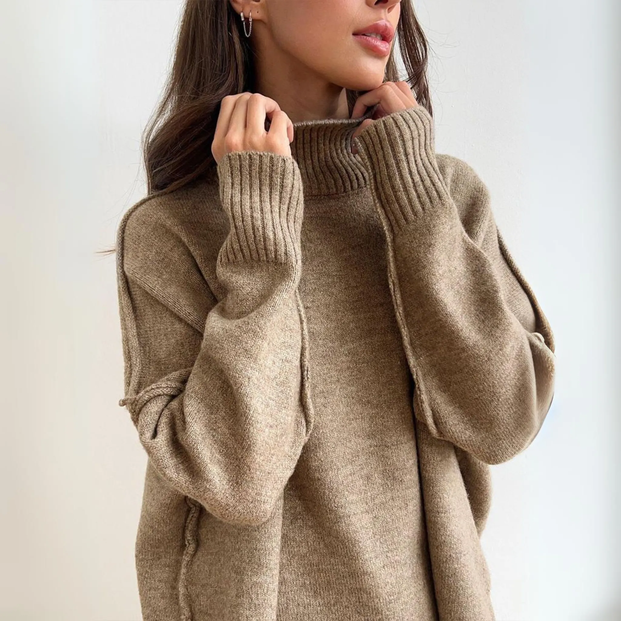 ( 2 1 FREE ) Matior™ | Lily Turtleneck Knit Set