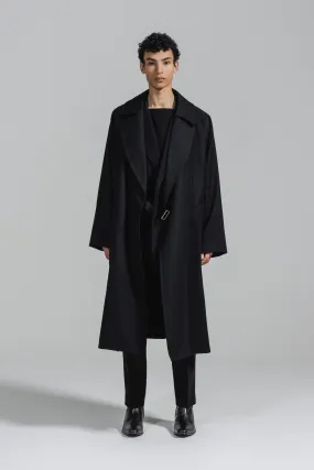 [追加生産分] WOOL GABARDINE TIELOCKEN COAT | ウールギャバジンタイロッケンコート [2024A/W]
