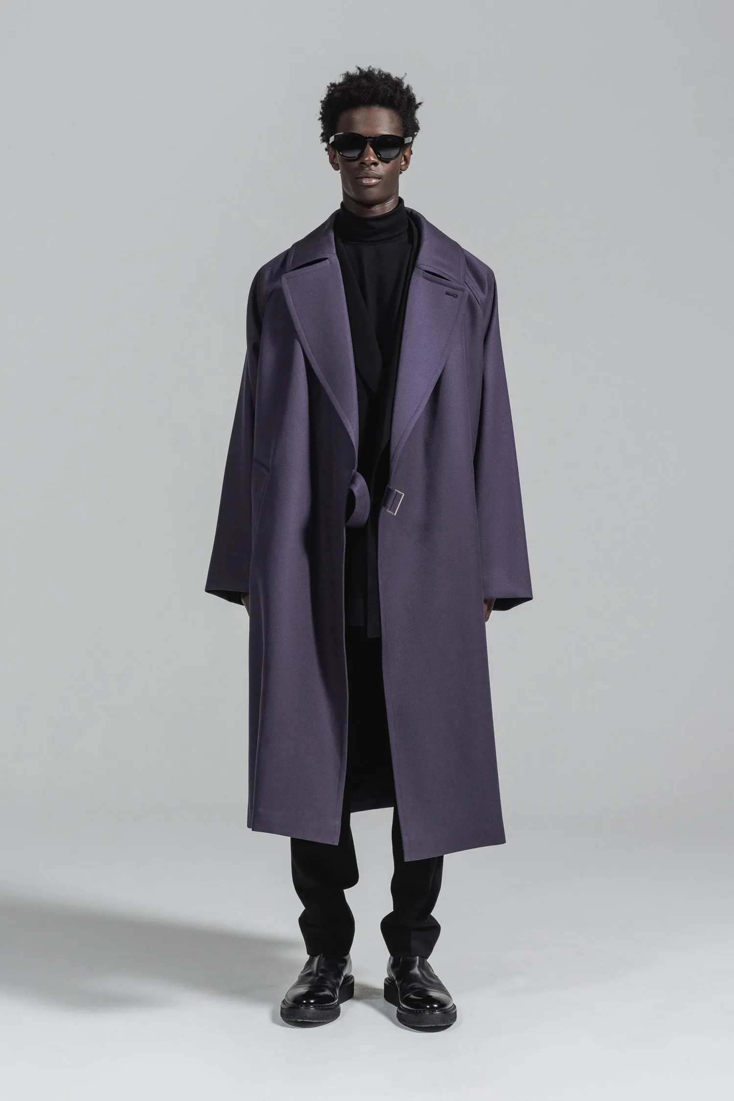 [追加生産分] WOOL GABARDINE TIELOCKEN COAT | ウールギャバジンタイロッケンコート [2024A/W]