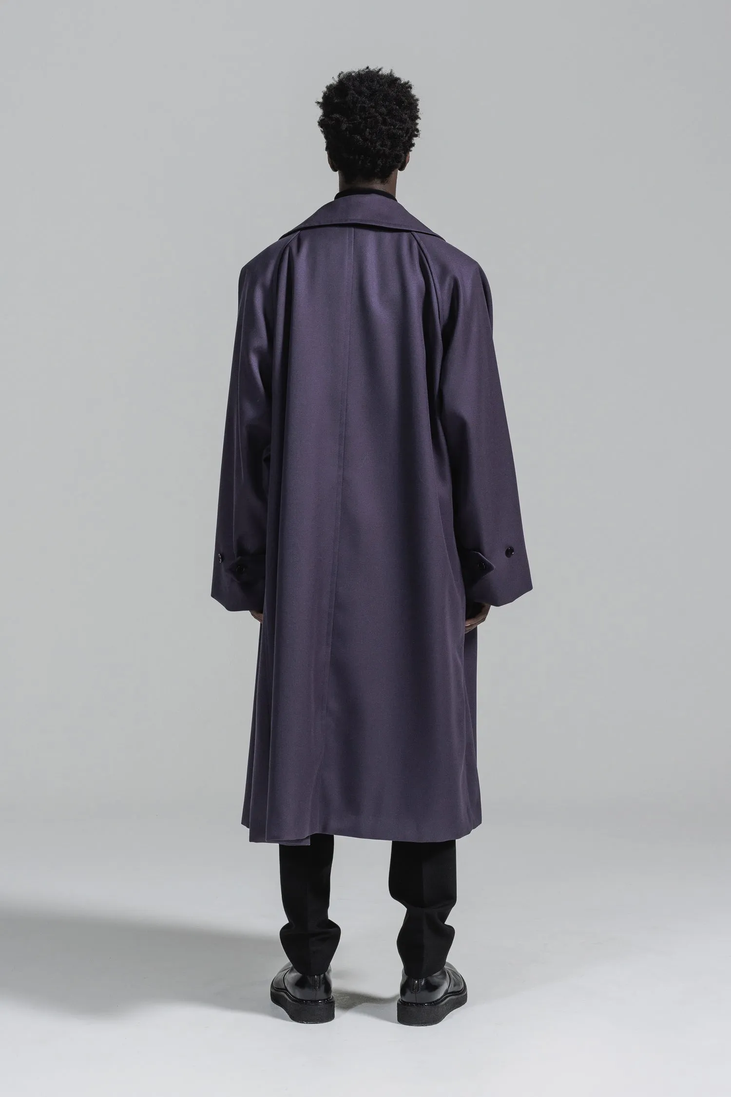 [追加生産分] WOOL GABARDINE TIELOCKEN COAT | ウールギャバジンタイロッケンコート [2024A/W]