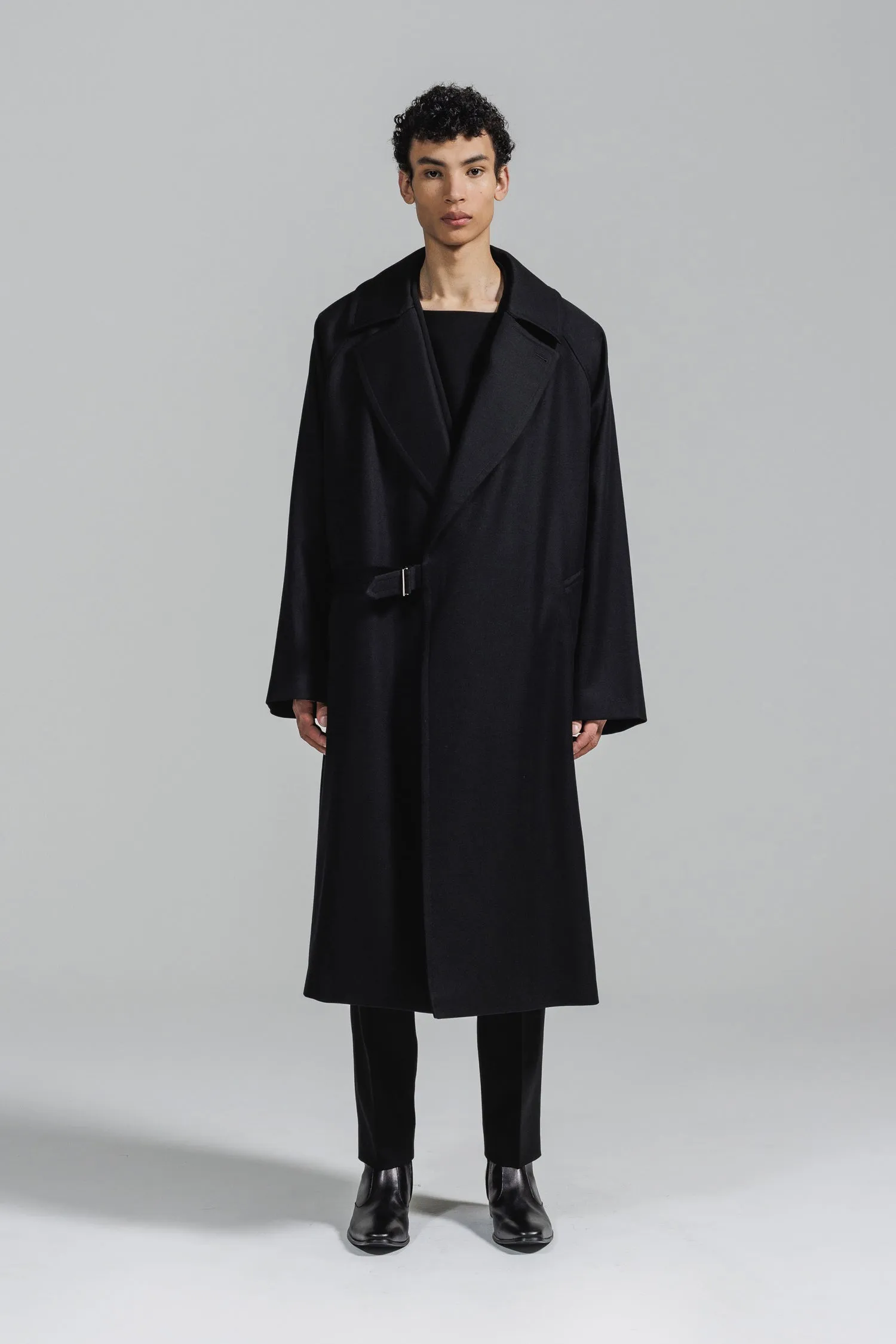 [追加生産分] WOOL GABARDINE TIELOCKEN COAT | ウールギャバジンタイロッケンコート [2024A/W]
