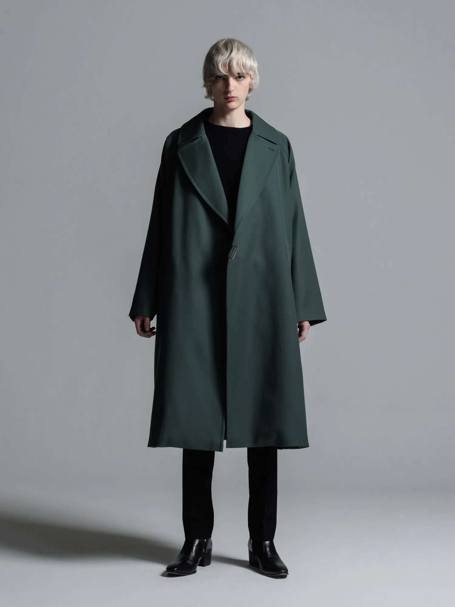 [追加生産分] WOOL GABARDINE TIELOCKEN COAT | ウールギャバジンタイロッケンコート [2024A/W]