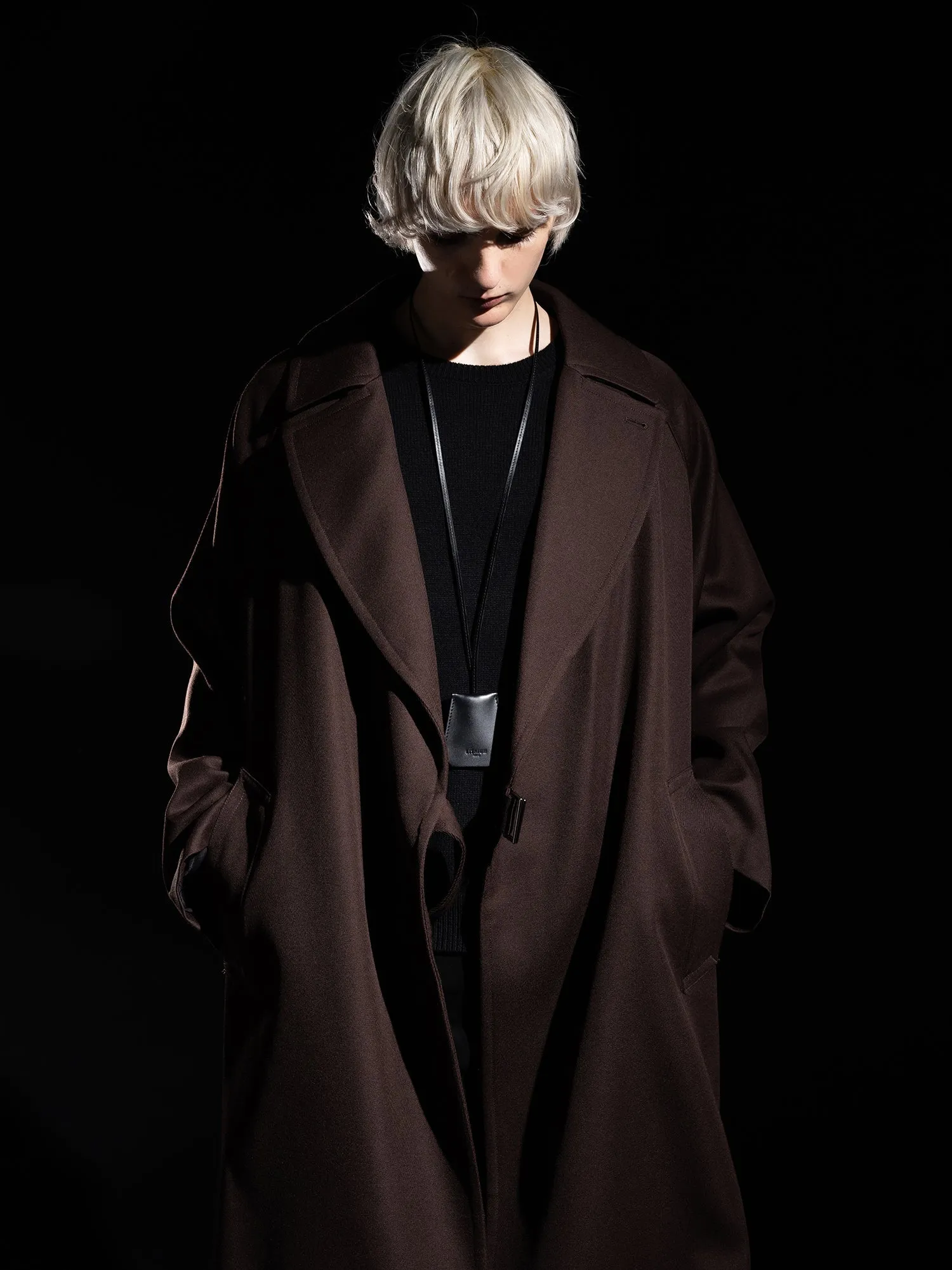 [追加生産分] WOOL GABARDINE TIELOCKEN COAT | ウールギャバジンタイロッケンコート [2024A/W]