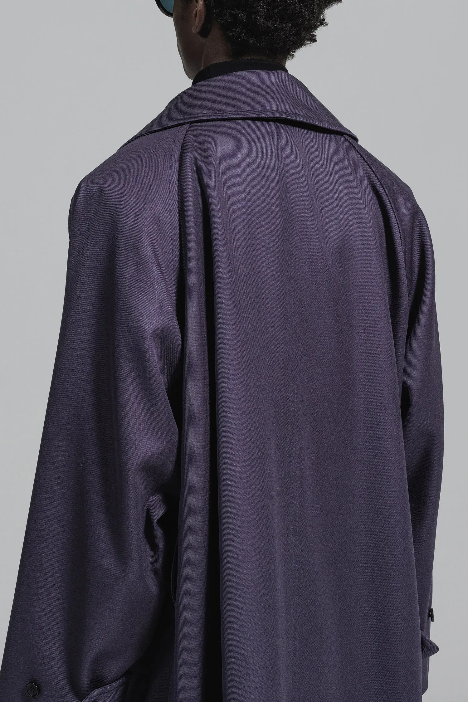 [追加生産分] WOOL GABARDINE TIELOCKEN COAT | ウールギャバジンタイロッケンコート [2024A/W]
