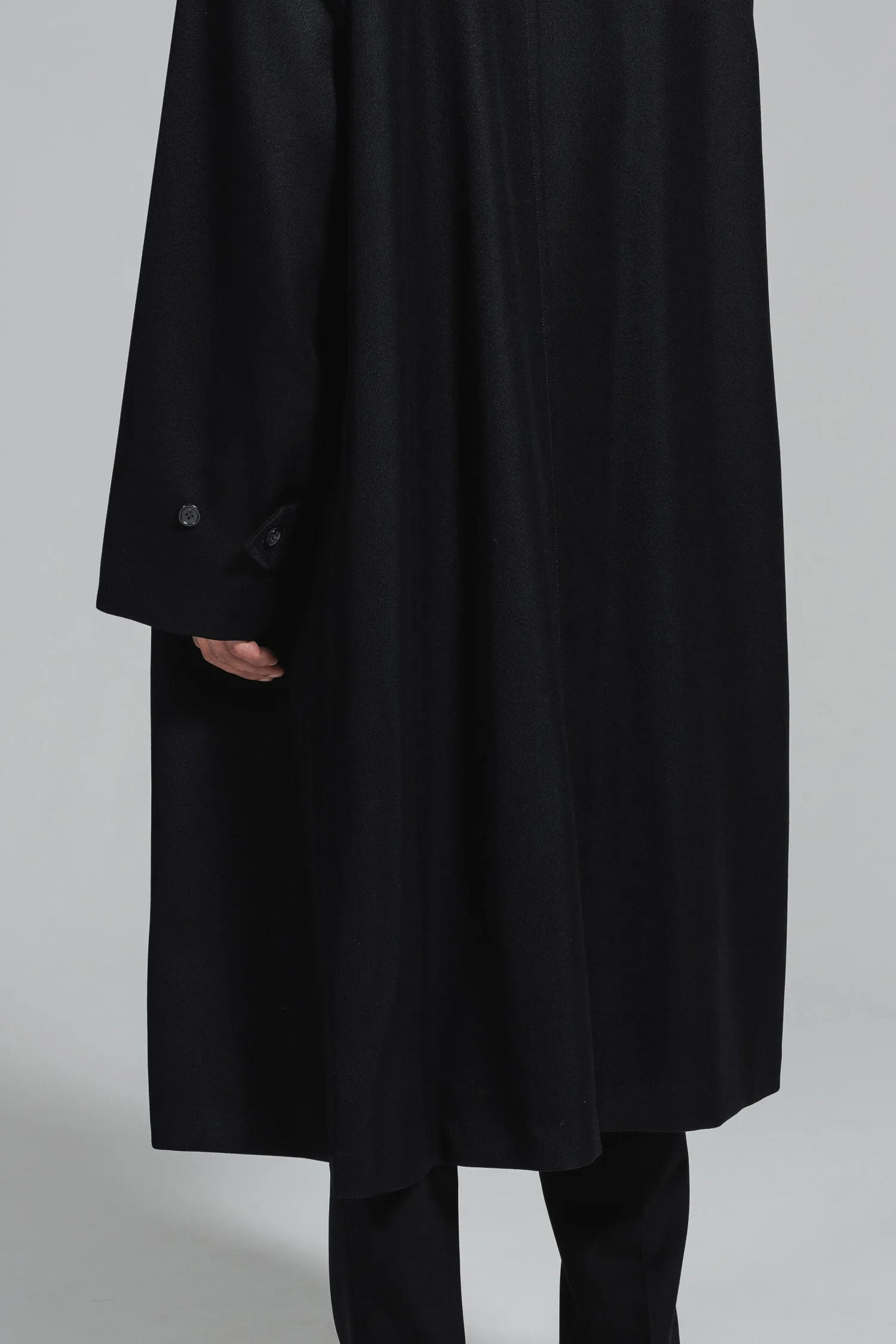 [追加生産分] WOOL GABARDINE TIELOCKEN COAT | ウールギャバジンタイロッケンコート [2024A/W]