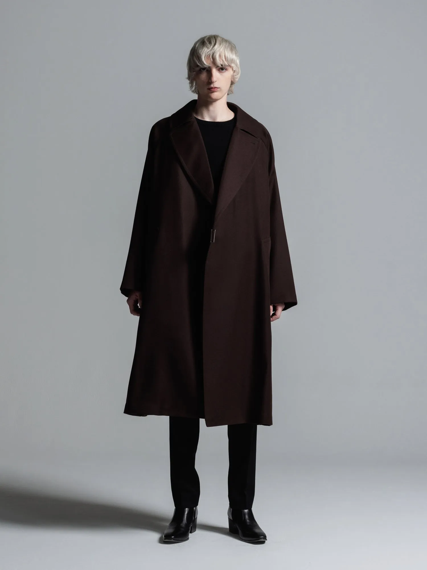 [追加生産分] WOOL GABARDINE TIELOCKEN COAT | ウールギャバジンタイロッケンコート [2024A/W]