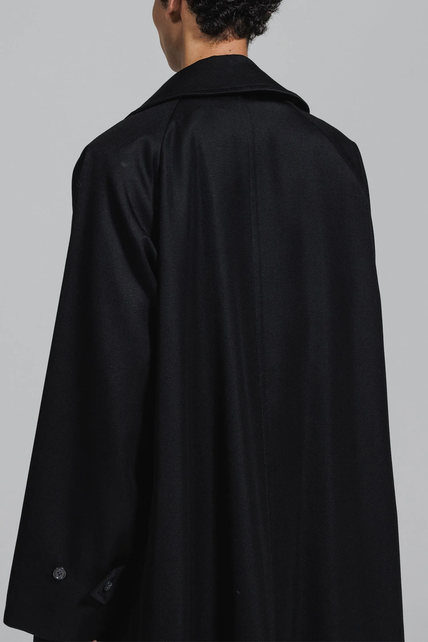 [追加生産分] WOOL GABARDINE TIELOCKEN COAT | ウールギャバジンタイロッケンコート [2024A/W]