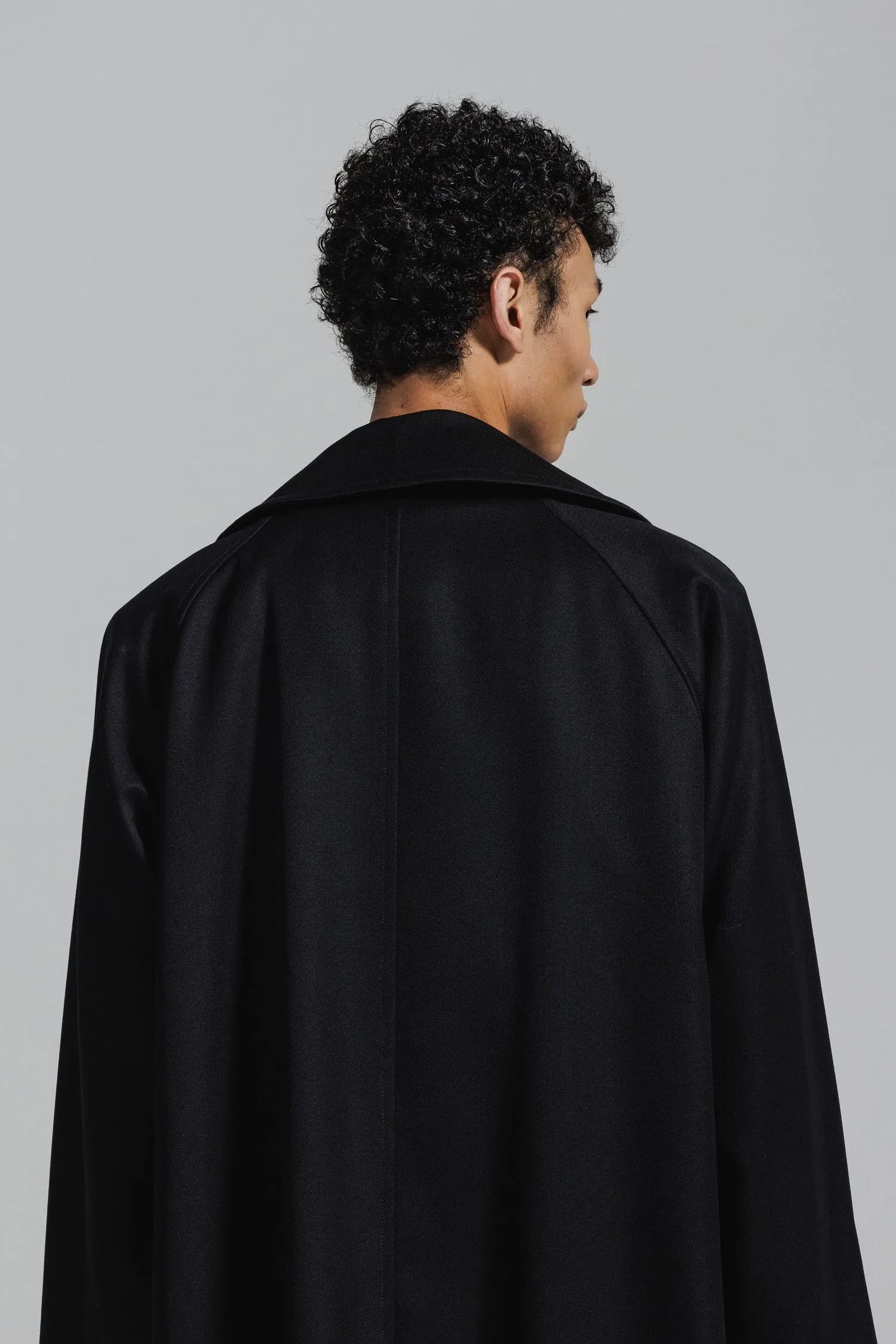 [追加生産分] WOOL GABARDINE TIELOCKEN COAT | ウールギャバジンタイロッケンコート [2024A/W]