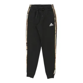 Adidas Camo Joggers - Small Black Cotton Blend