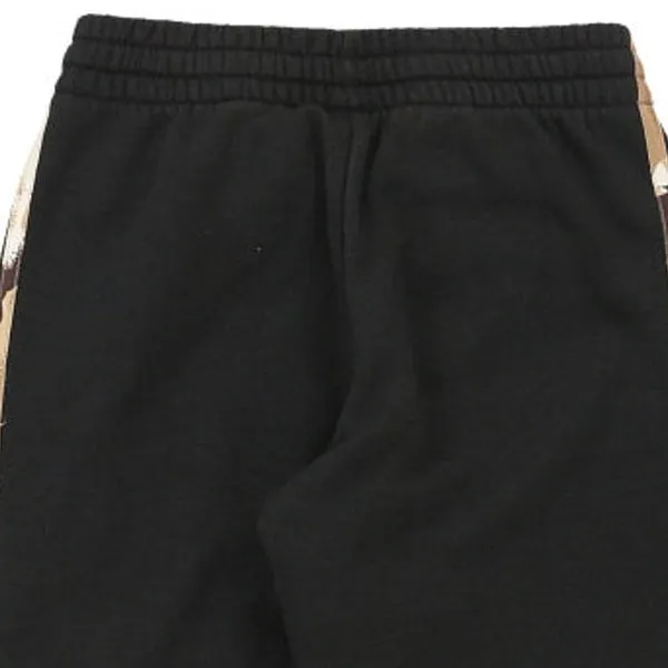Adidas Camo Joggers - Small Black Cotton Blend