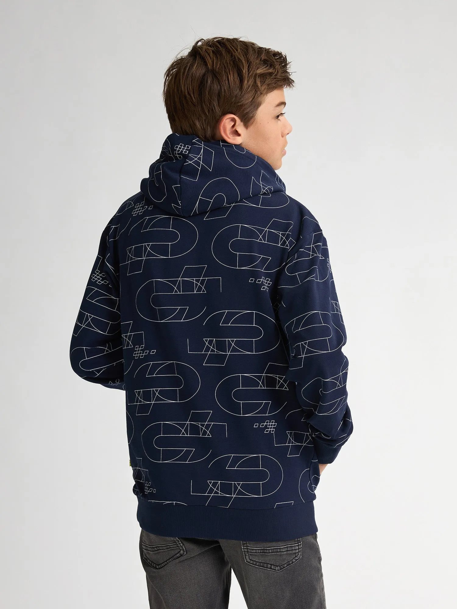 All-over Print Hoodie Sandalwood