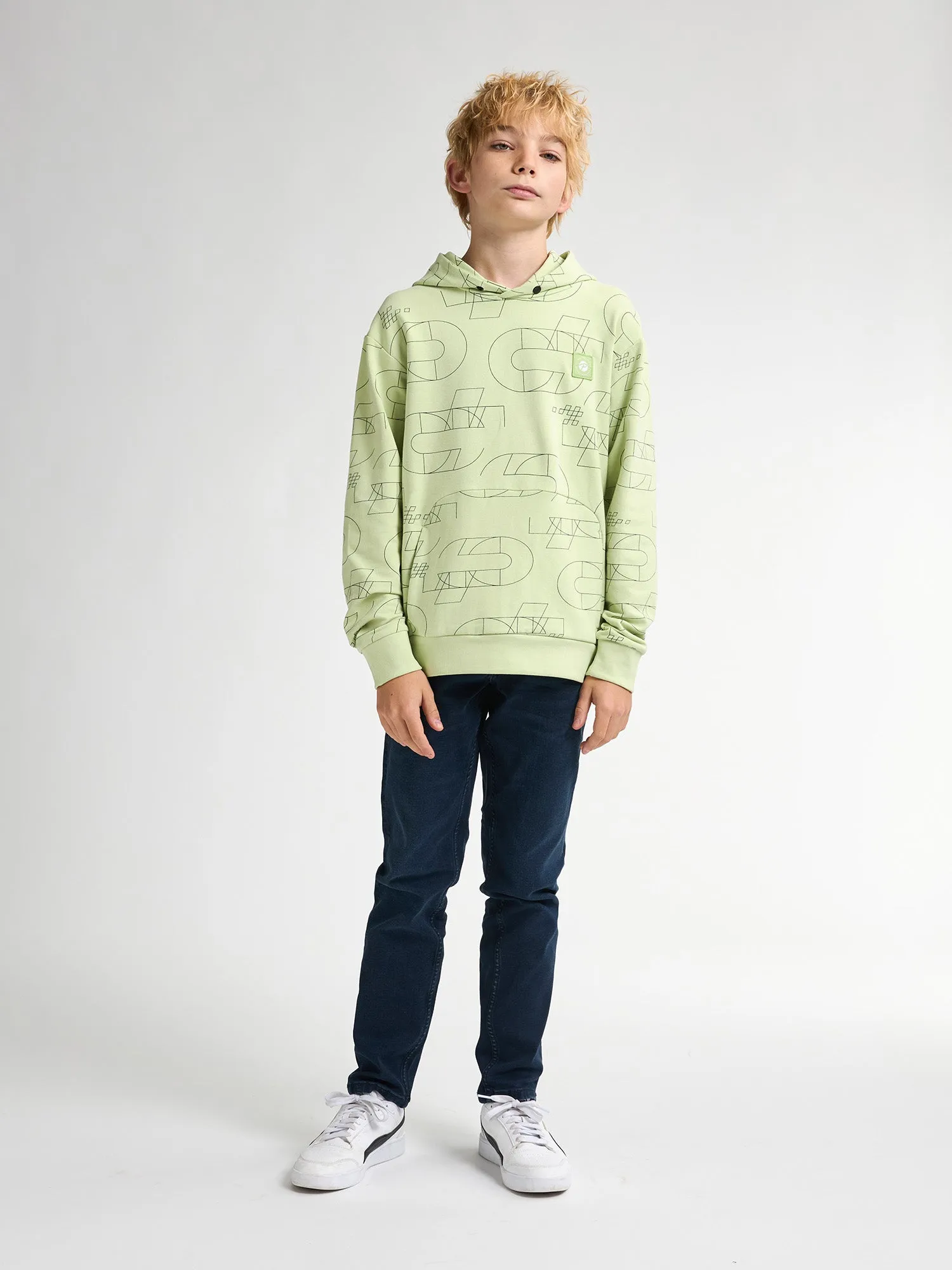 All-over Print Hoodie Sandalwood