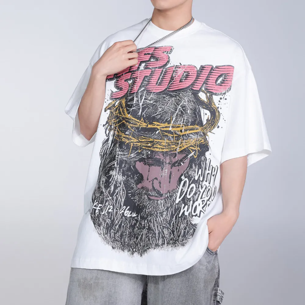 “American Retro Style Characters” T-shirt