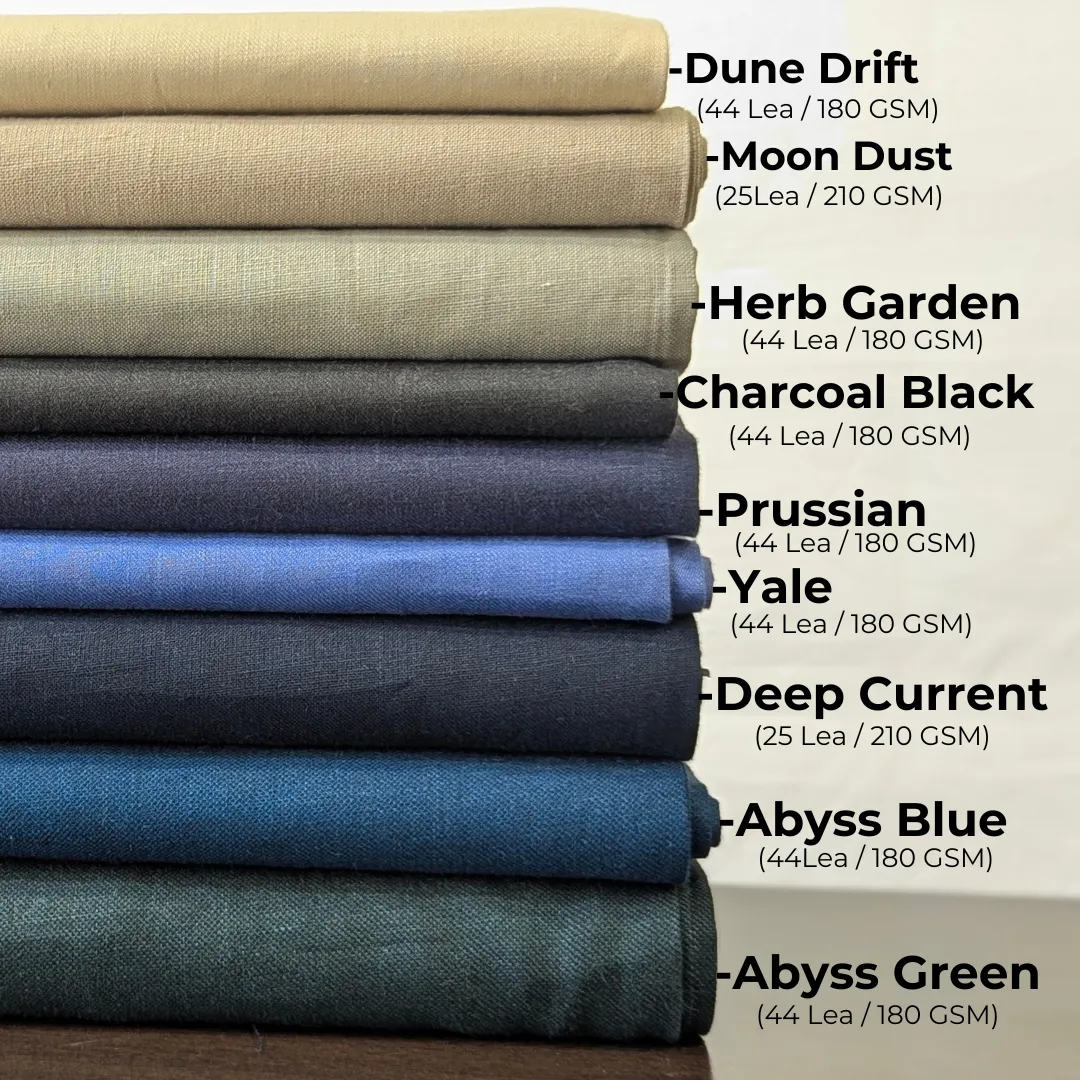 ARLO Men's Linen Jogger Pants – Half Elastic Waist, Zipper Pocket