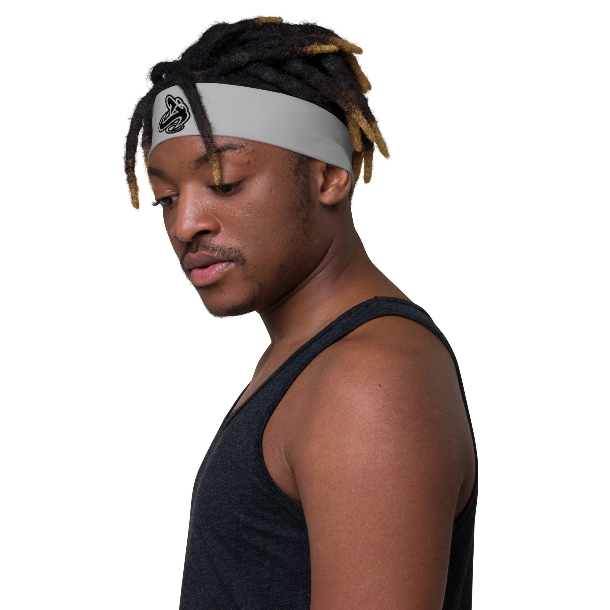 Athletic Apparatus Silver BL Headband
