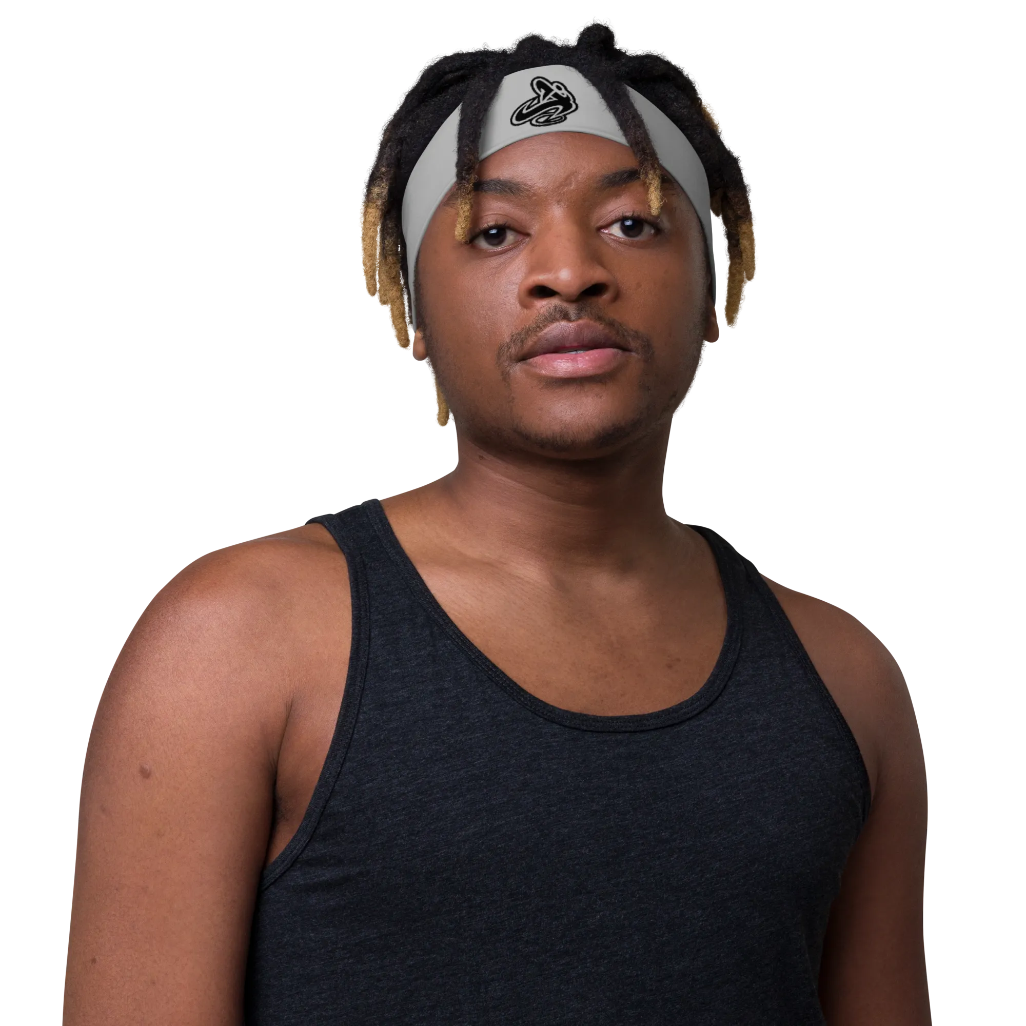 Athletic Apparatus Silver BL Headband