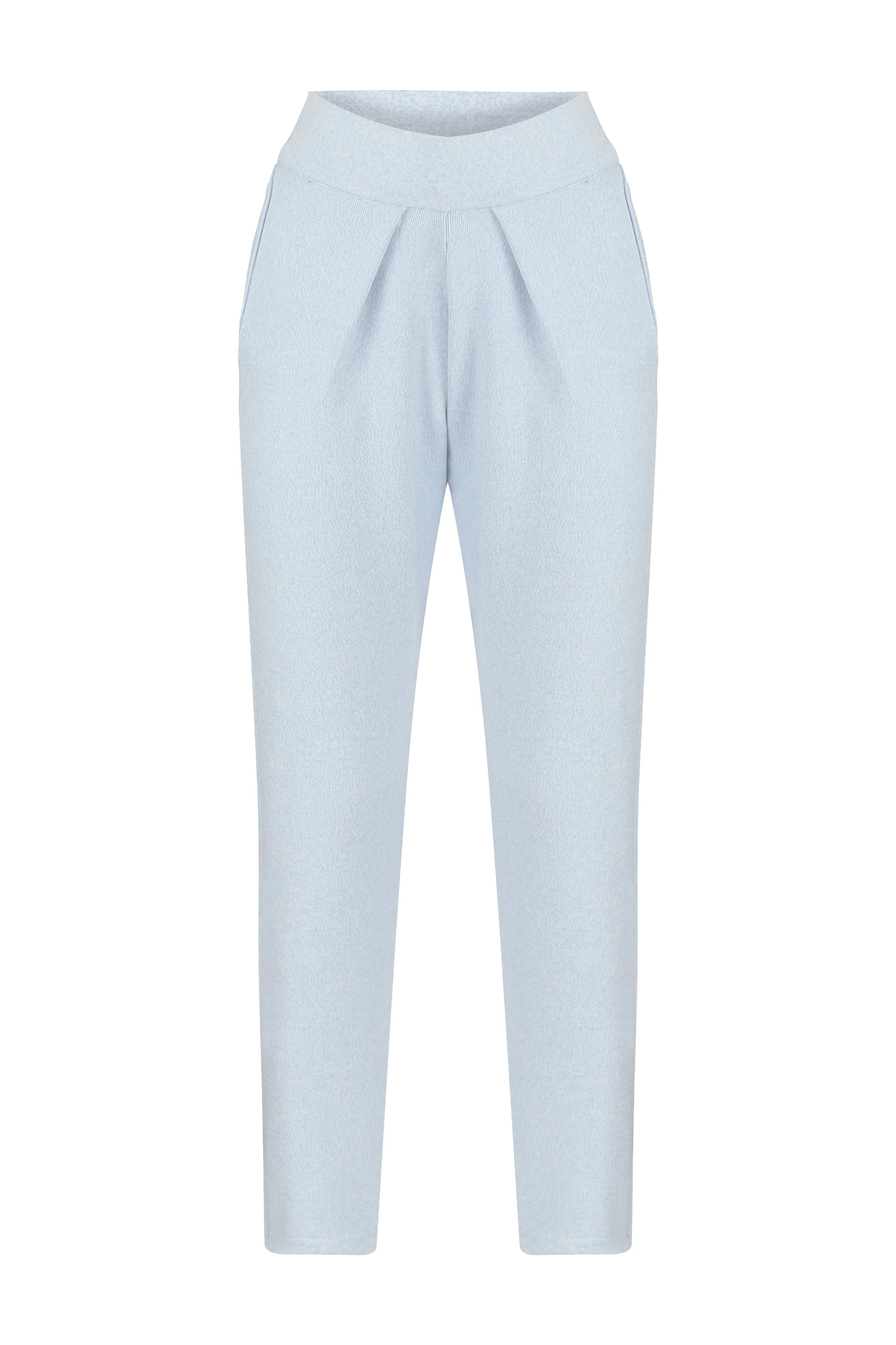 Baby Blue Cotton Joggers