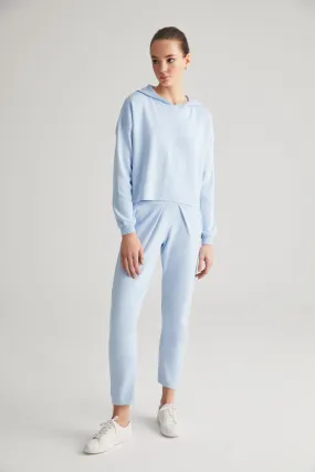 Baby Blue Cotton Joggers