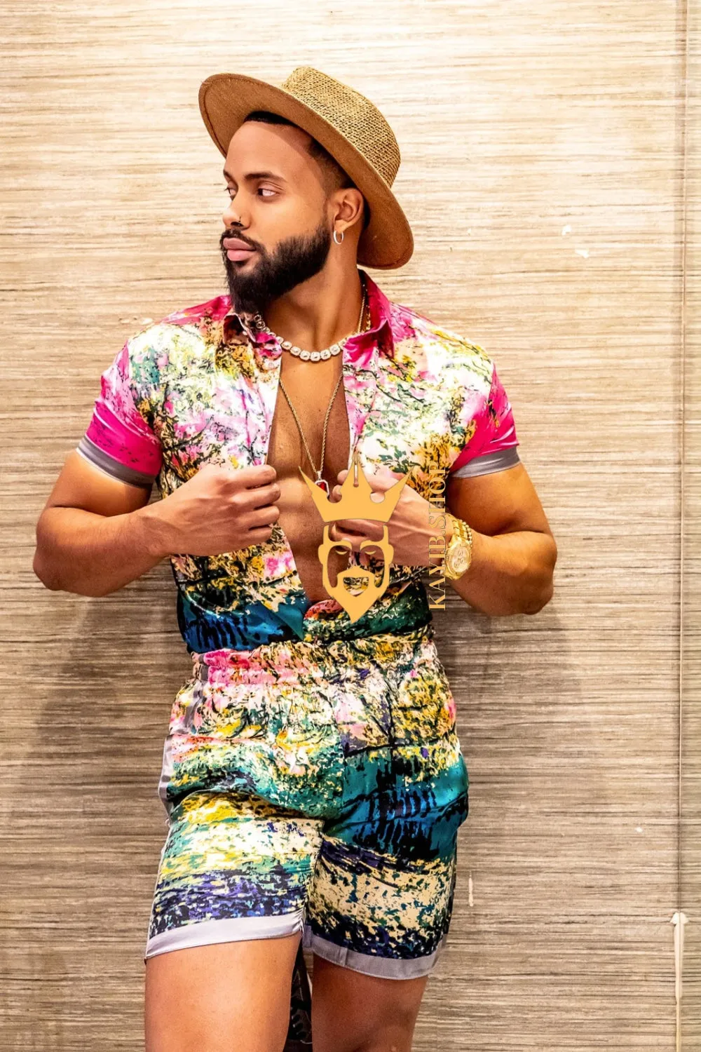 Barocco Print Silk Set - Elevate Your Style and Step into a World of Luxury