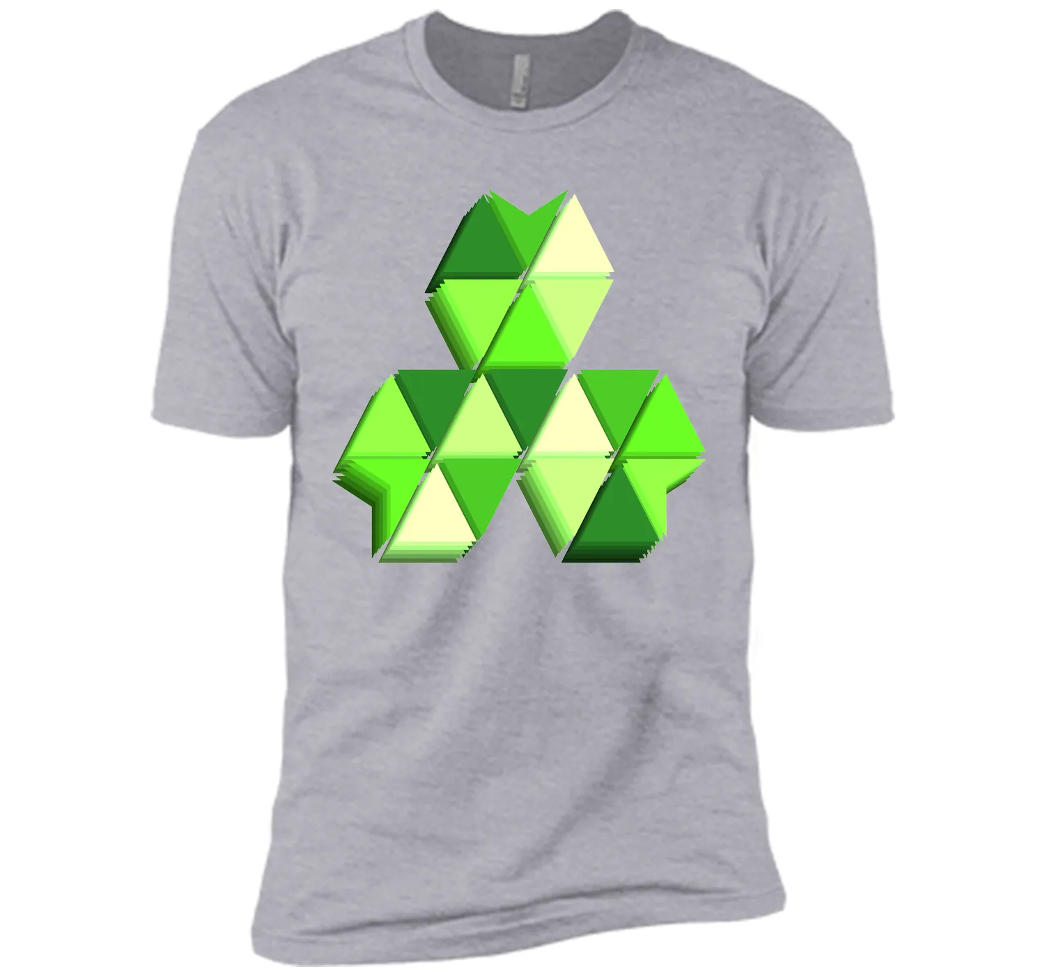 Becoming Geometric Clover 3d 2017 T Shirt