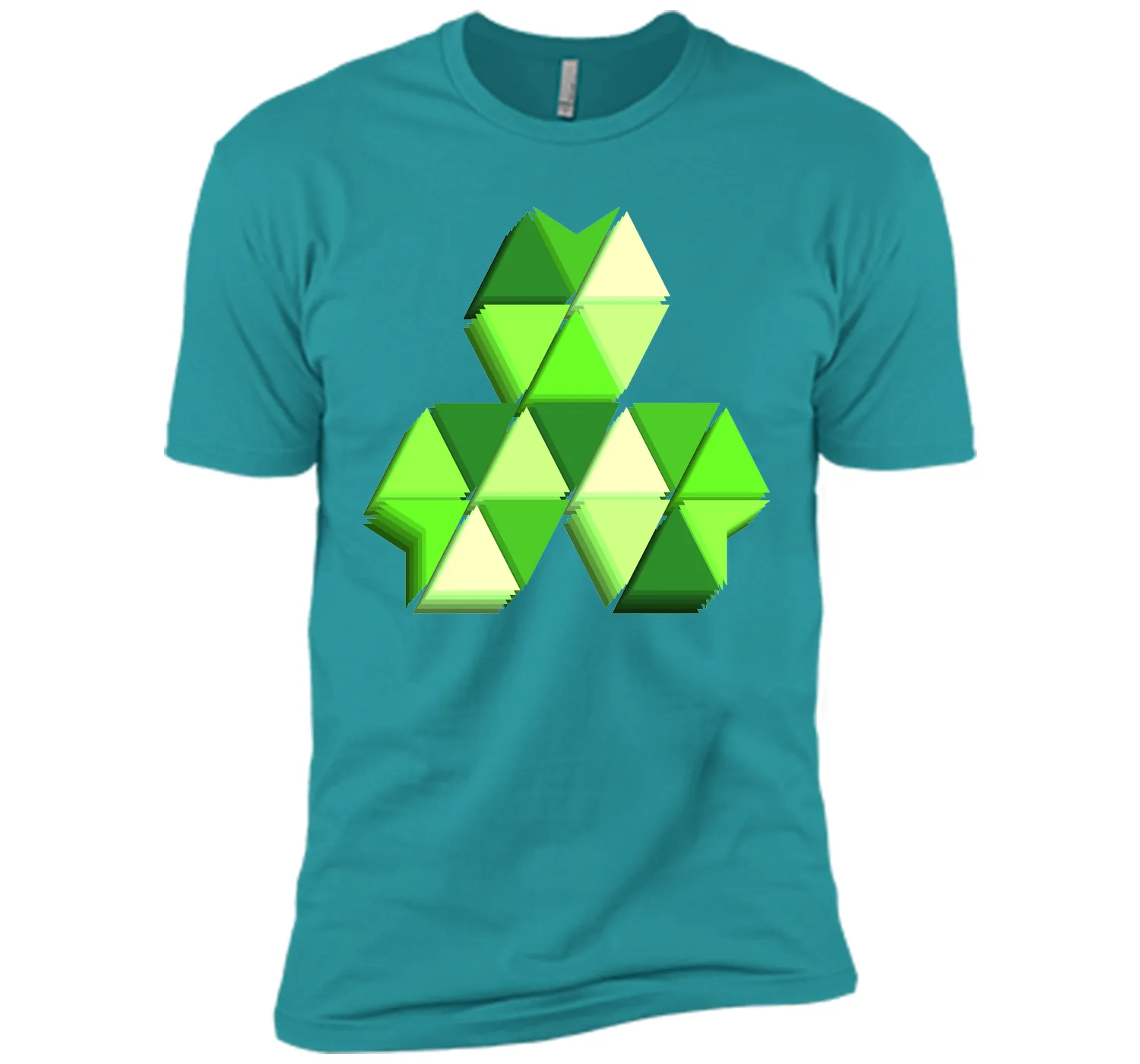 Becoming Geometric Clover 3d 2017 T Shirt