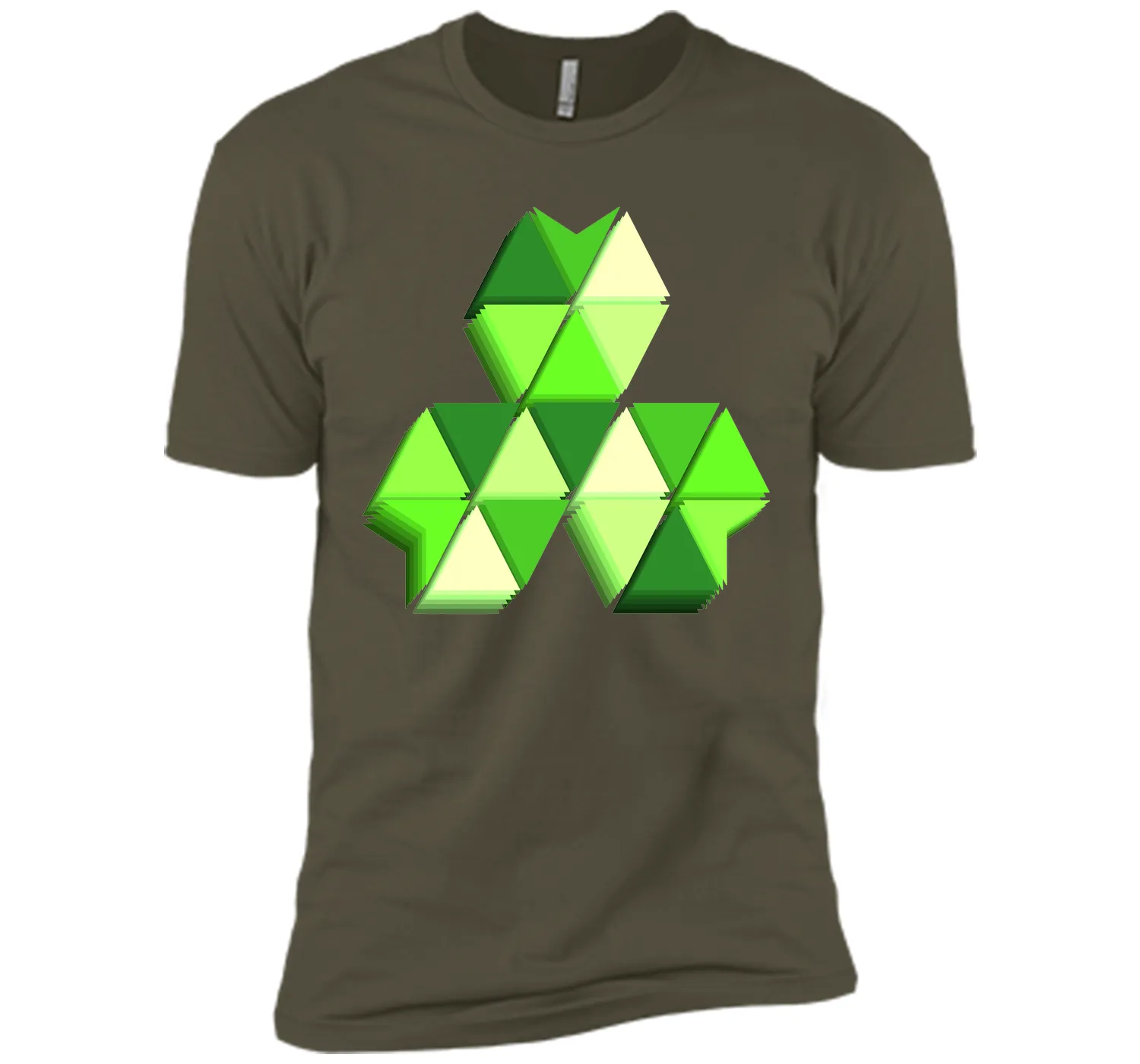 Becoming Geometric Clover 3d 2017 T Shirt