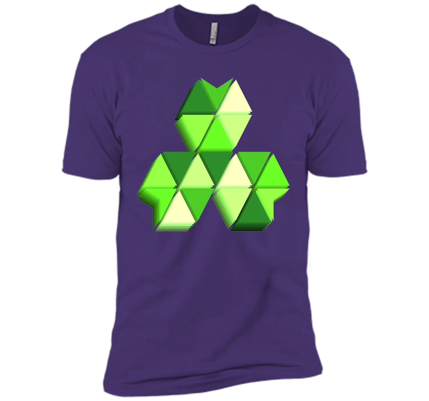 Becoming Geometric Clover 3d 2017 T Shirt