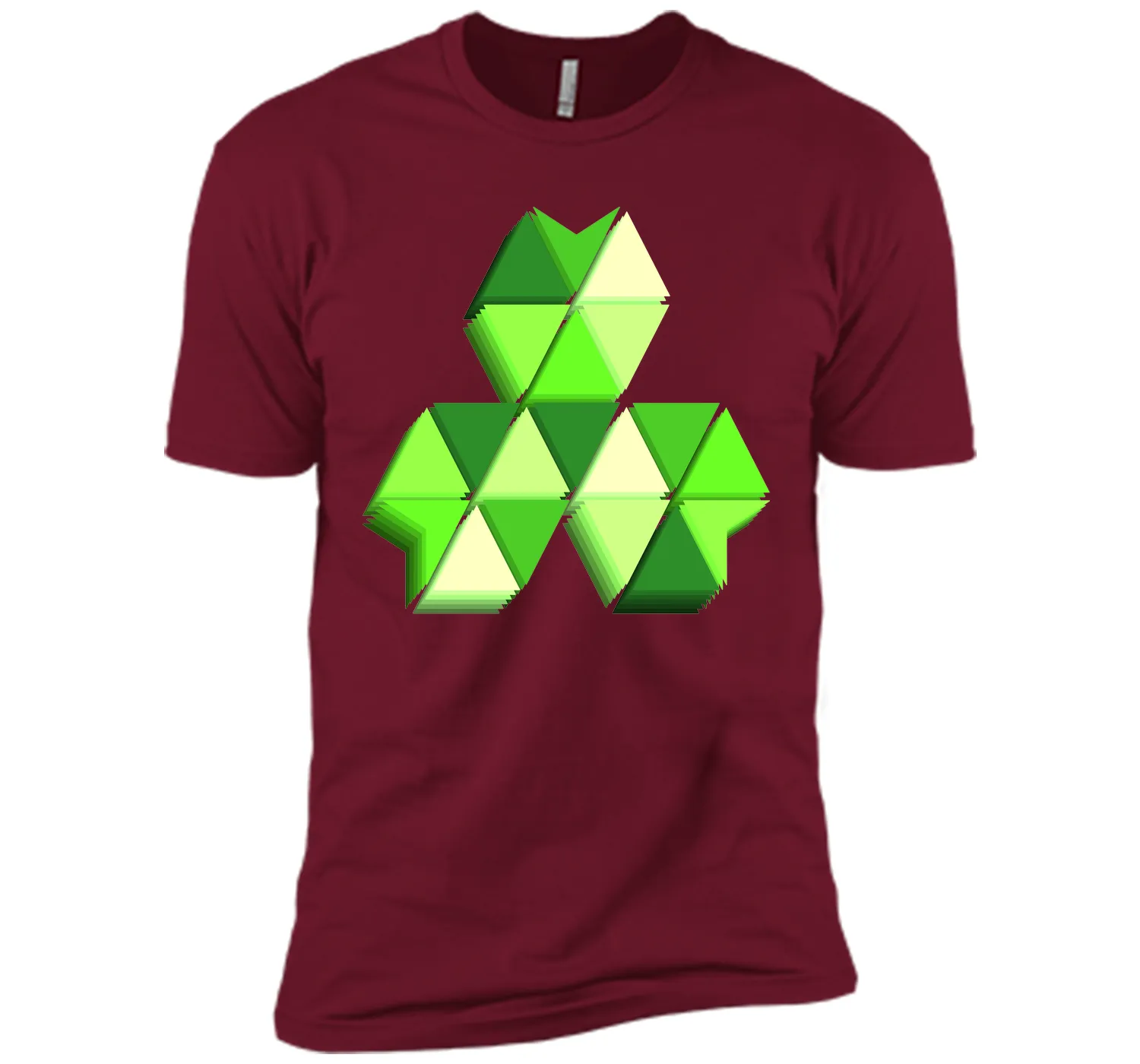 Becoming Geometric Clover 3d 2017 T Shirt