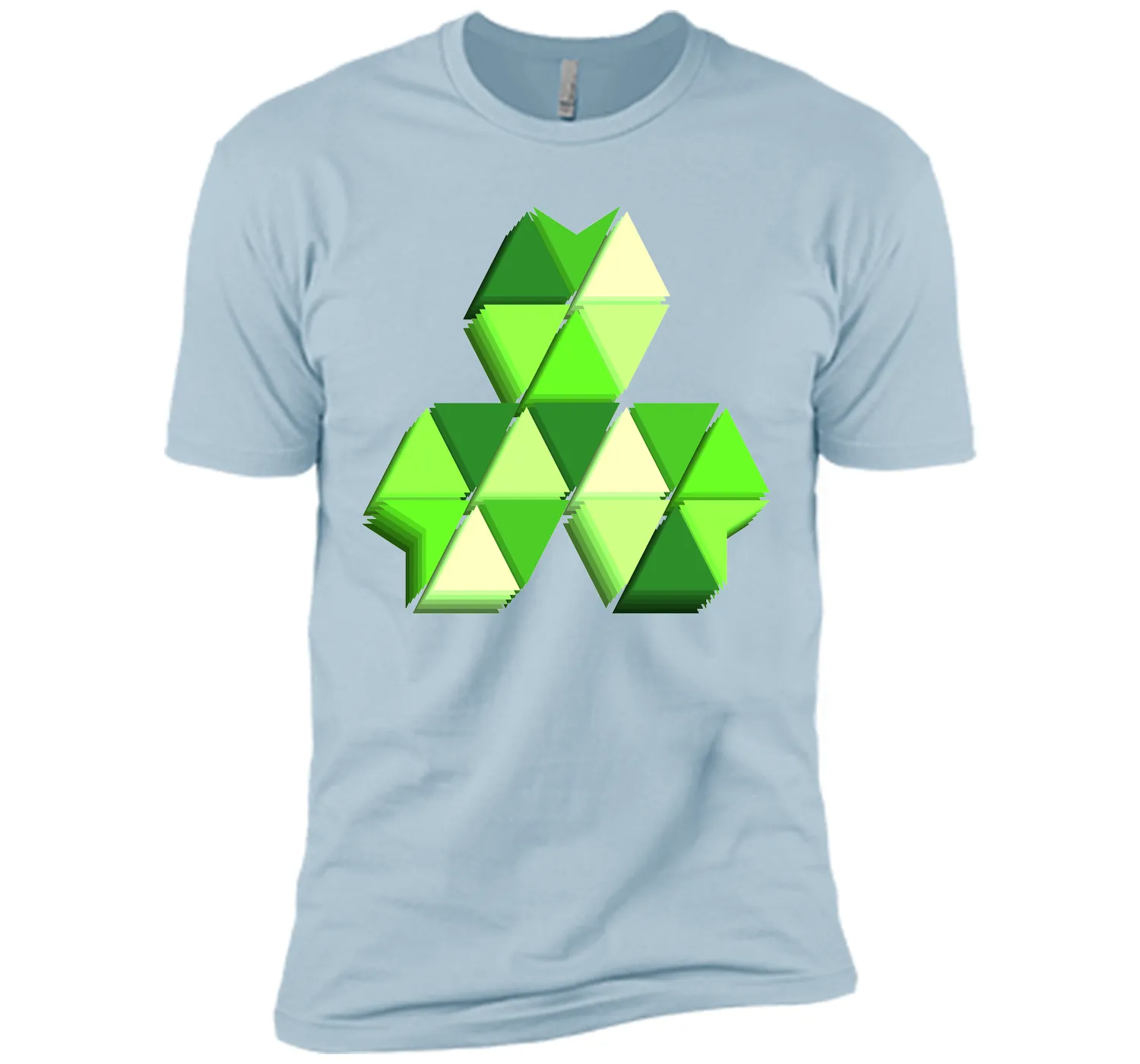 Becoming Geometric Clover 3d 2017 T Shirt