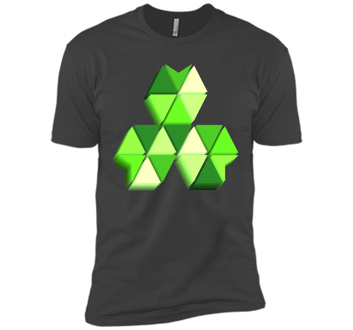 Becoming Geometric Clover 3d 2017 T Shirt