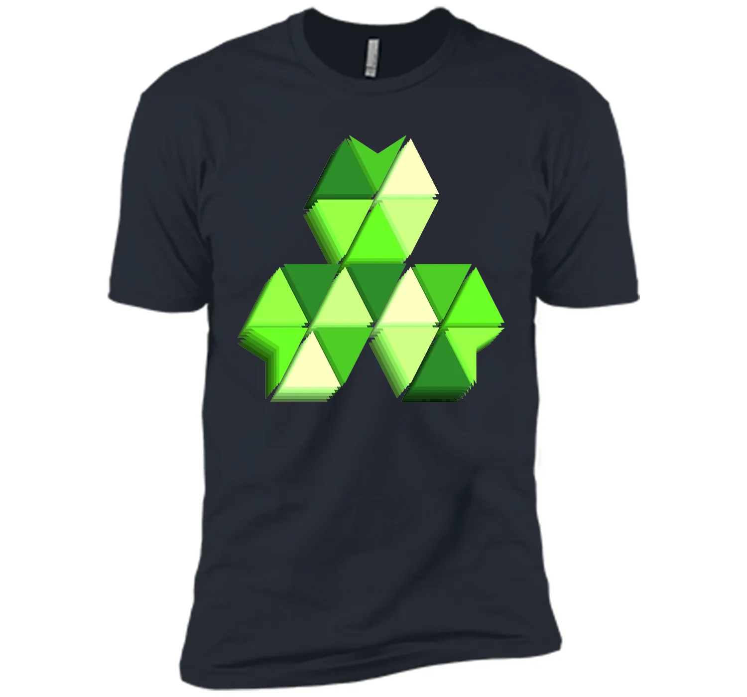 Becoming Geometric Clover 3d 2017 T Shirt