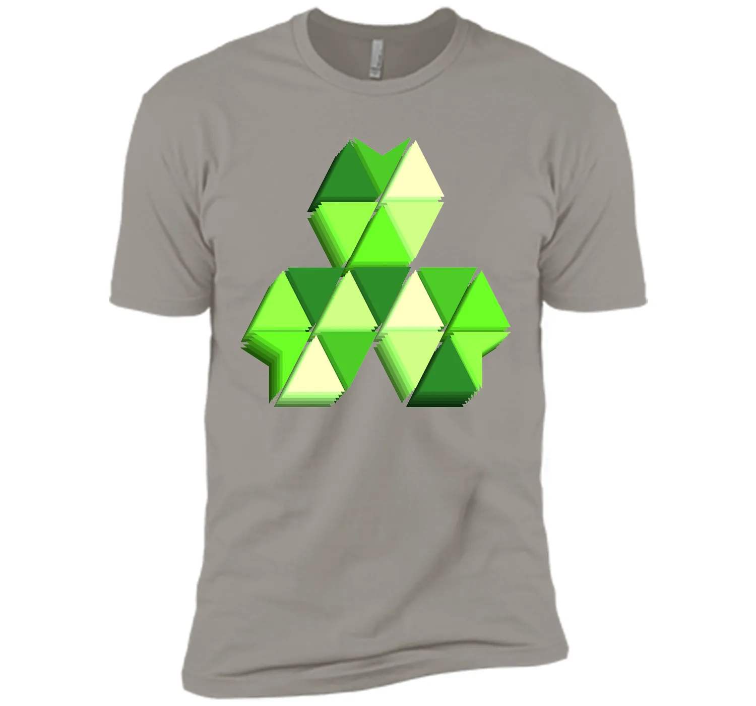 Becoming Geometric Clover 3d 2017 T Shirt