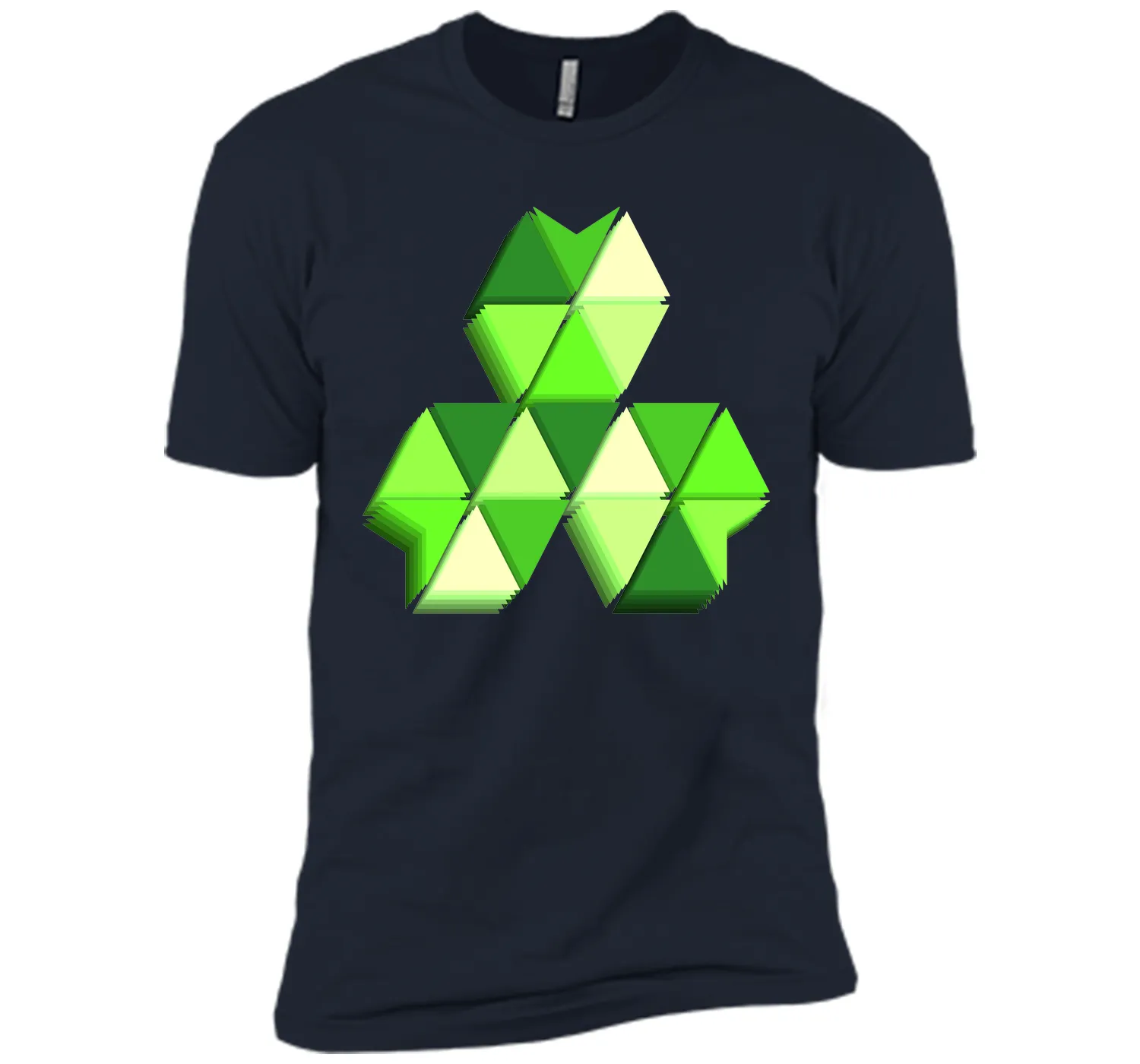 Becoming Geometric Clover 3d 2017 T Shirt