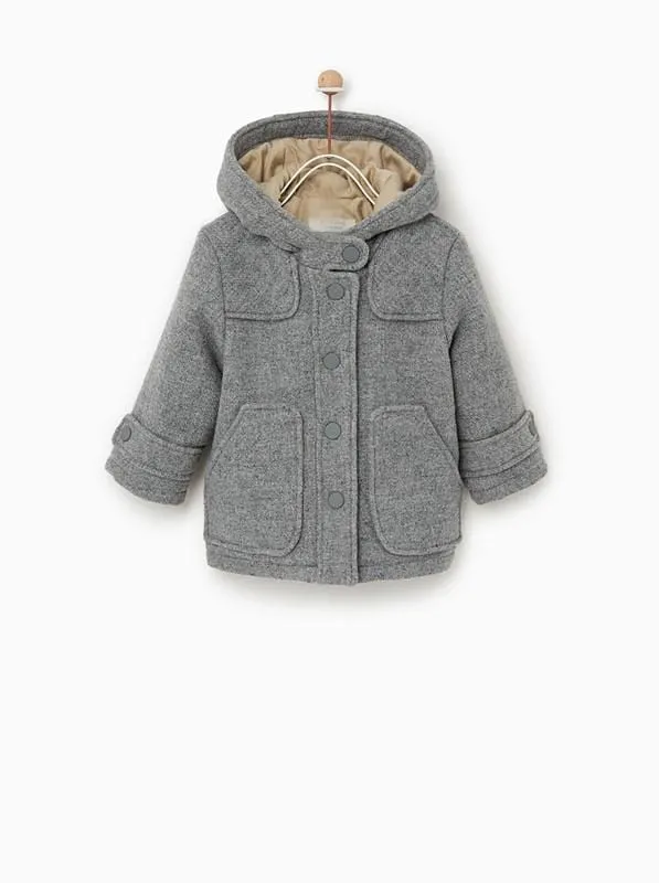 Boy Winter Hooded Jacket