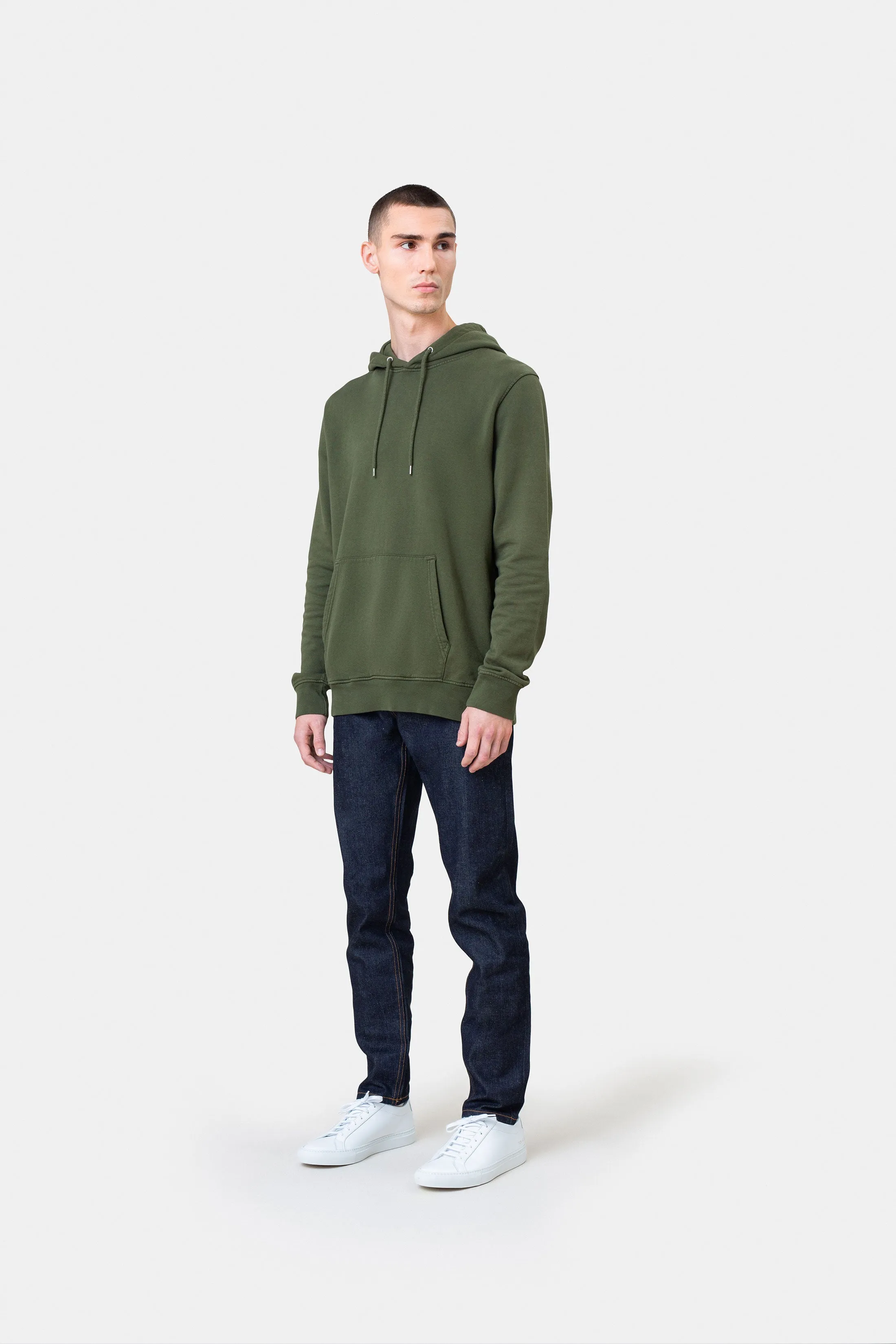 Classic Organic Hood - Pacific Blue