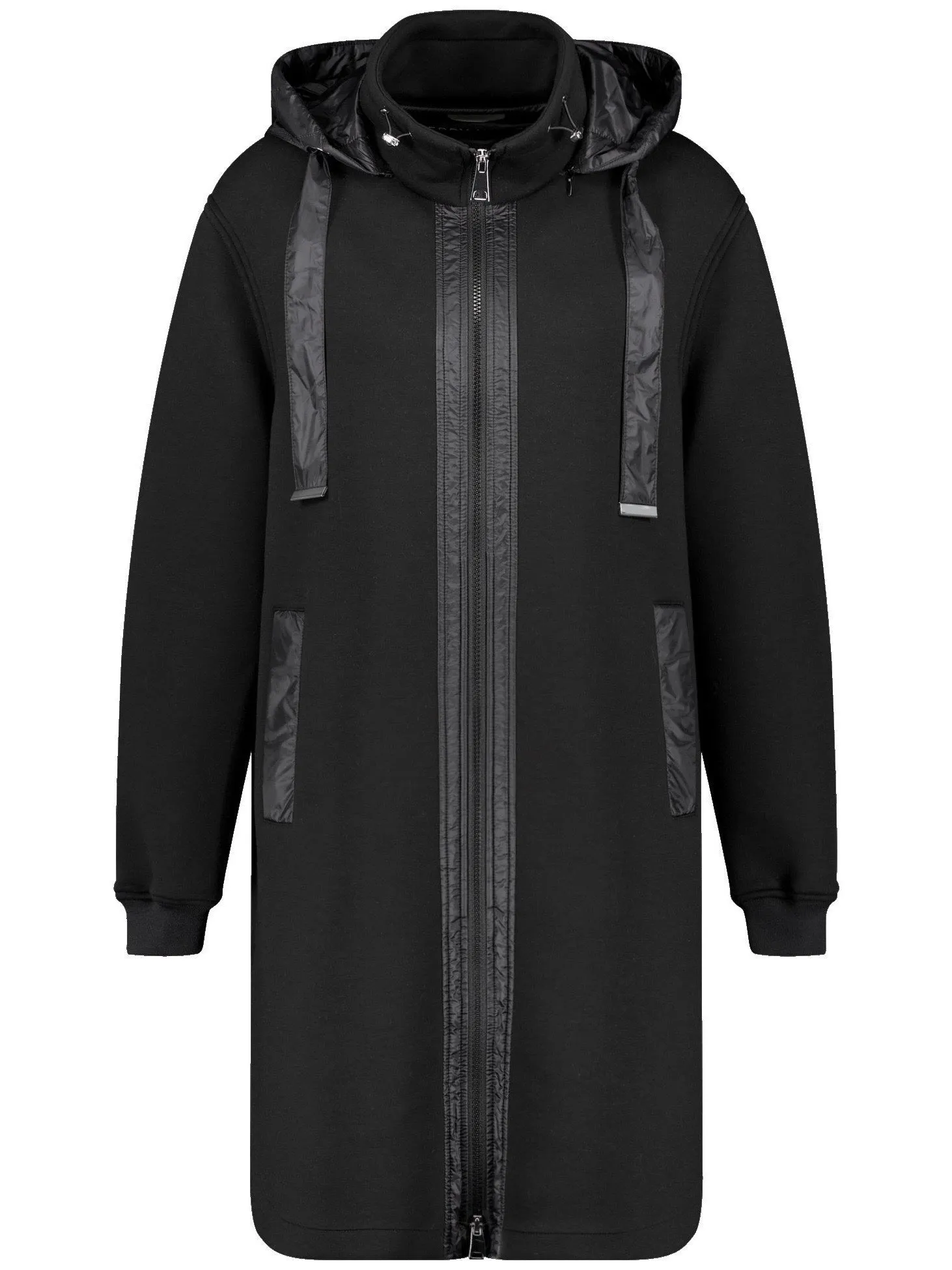 Coat with Detachable Hood