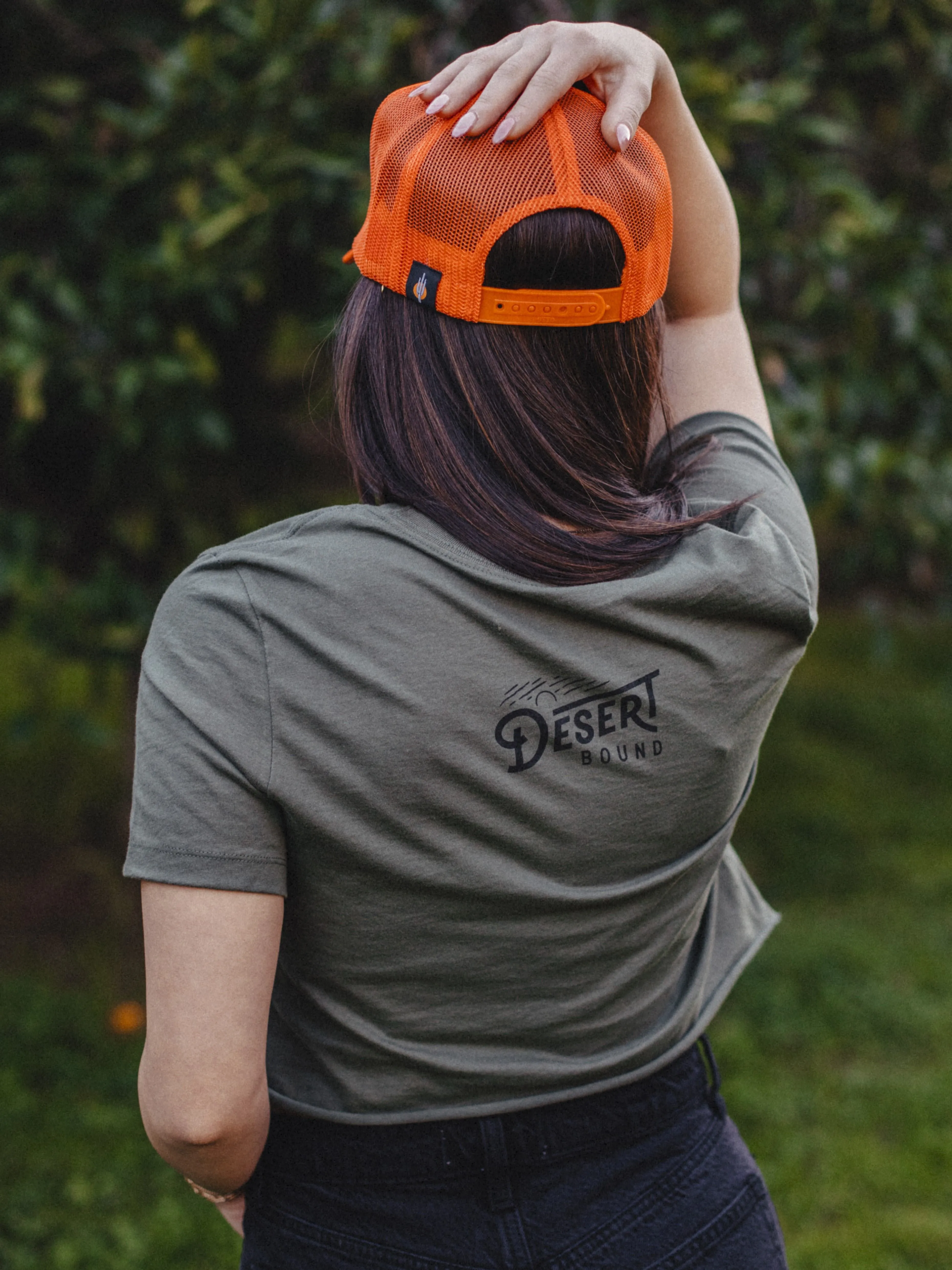 Desert Bound Ladies Crop Tee