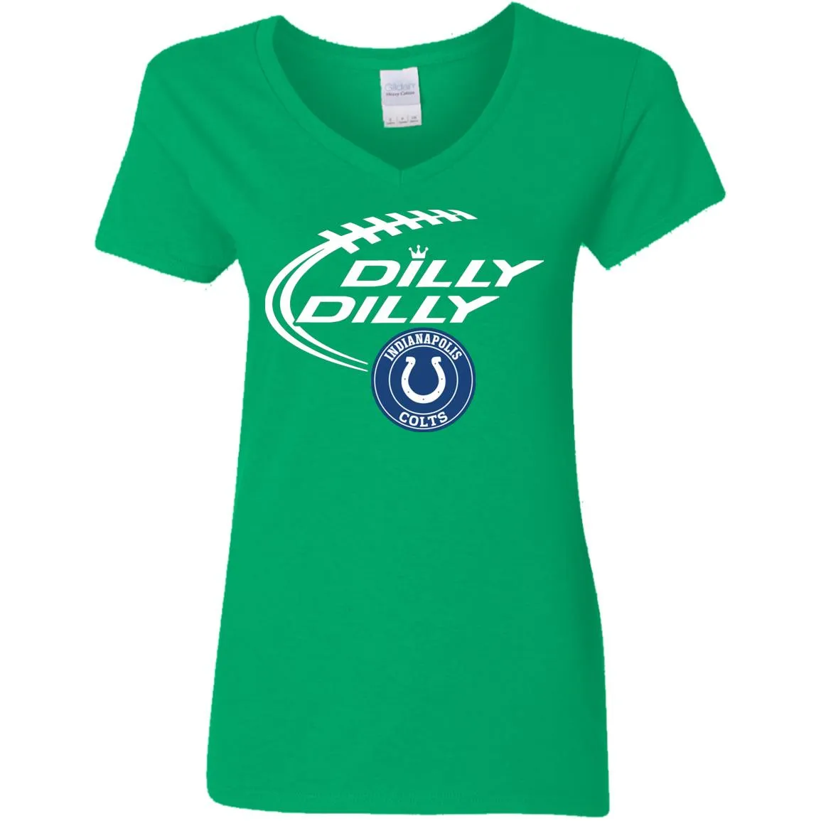 Dilly Dilly Indianapolis Colts Nfl Football Women V-Neck T-Shirt