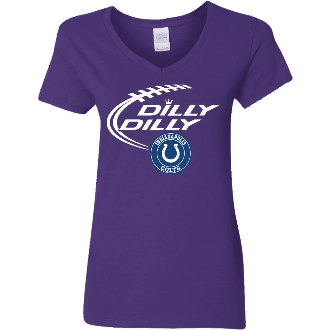 Dilly Dilly Indianapolis Colts Nfl Football Women V-Neck T-Shirt