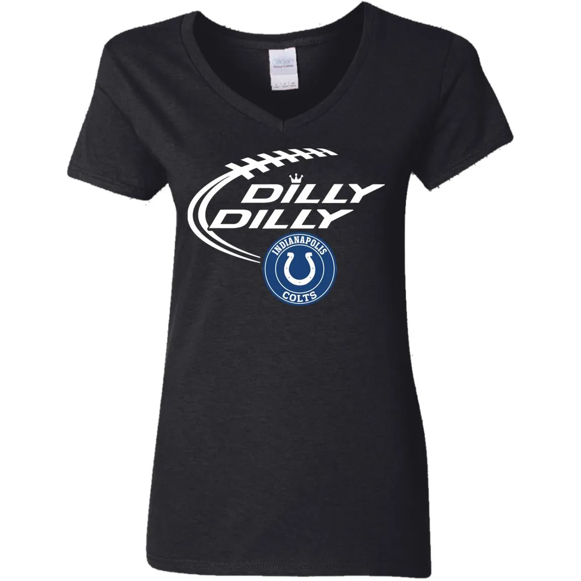 Dilly Dilly Indianapolis Colts Nfl Football Women V-Neck T-Shirt