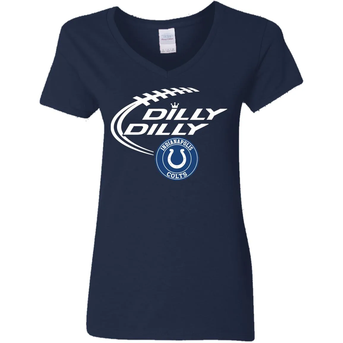 Dilly Dilly Indianapolis Colts Nfl Football Women V-Neck T-Shirt