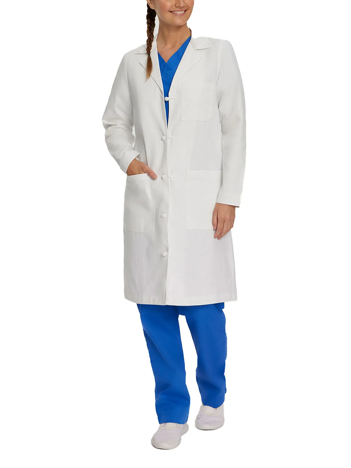 Essential - Women's Knot Button 36¼" Lab Coat