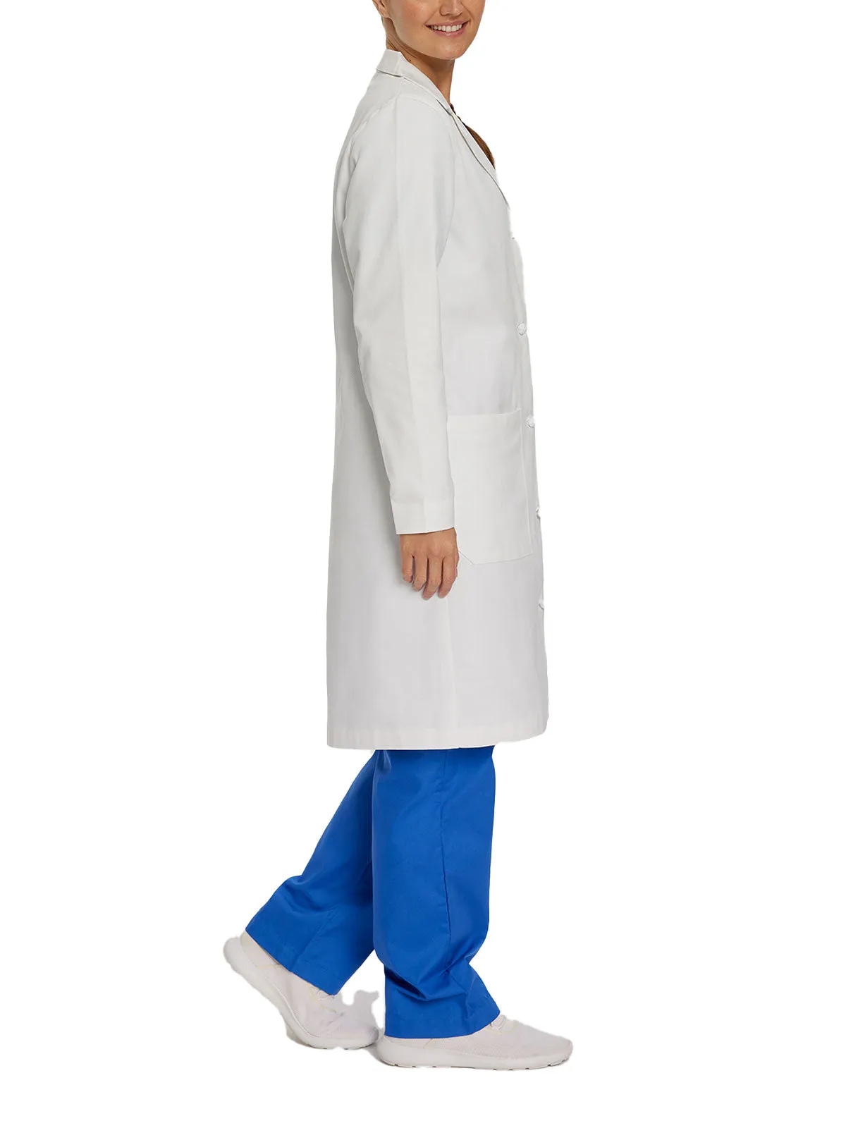 Essential - Women's Knot Button 36¼" Lab Coat