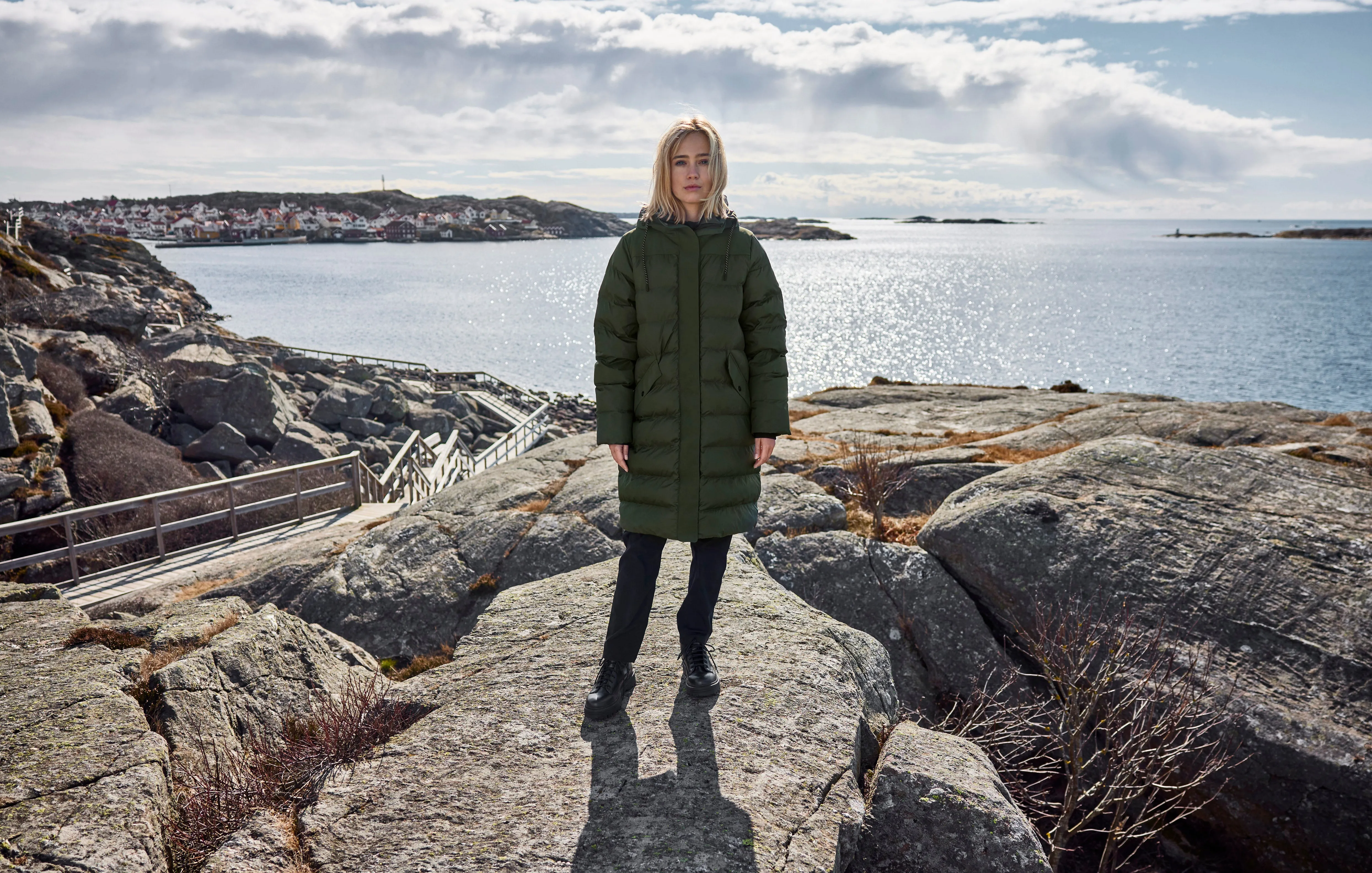 Fay Wns Parka - Deep Green