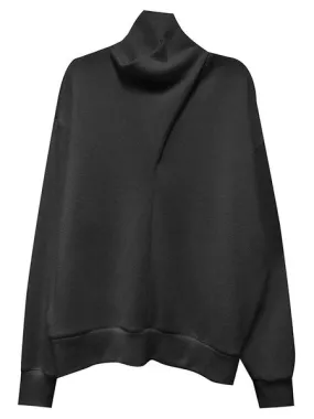 Fifteen Twenty Faux Wrap Turtleneck