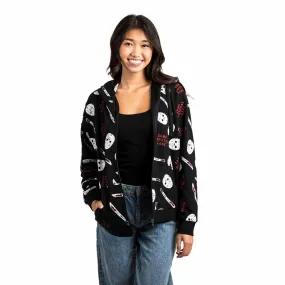 Friday the 13th Camp Crystal Lake Junior's Zip-Up Hoodie