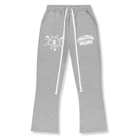 Fully Paid Dreams Light Grey White Joggers