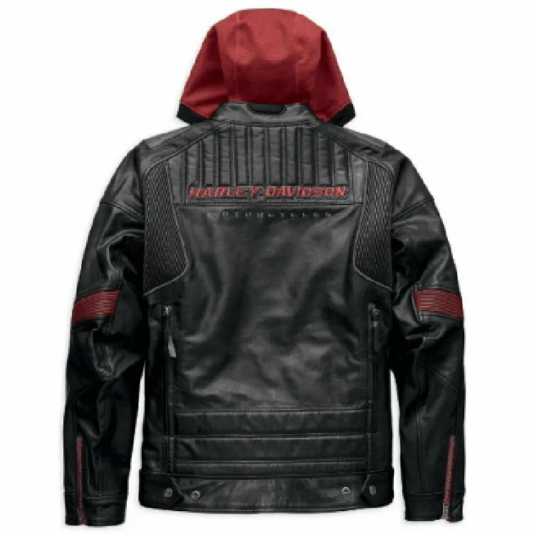 Harley Davidson Donhill Hoodie Motorcycle Jacket