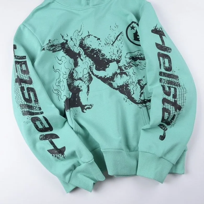 Hellstar Hoodie Logo Print