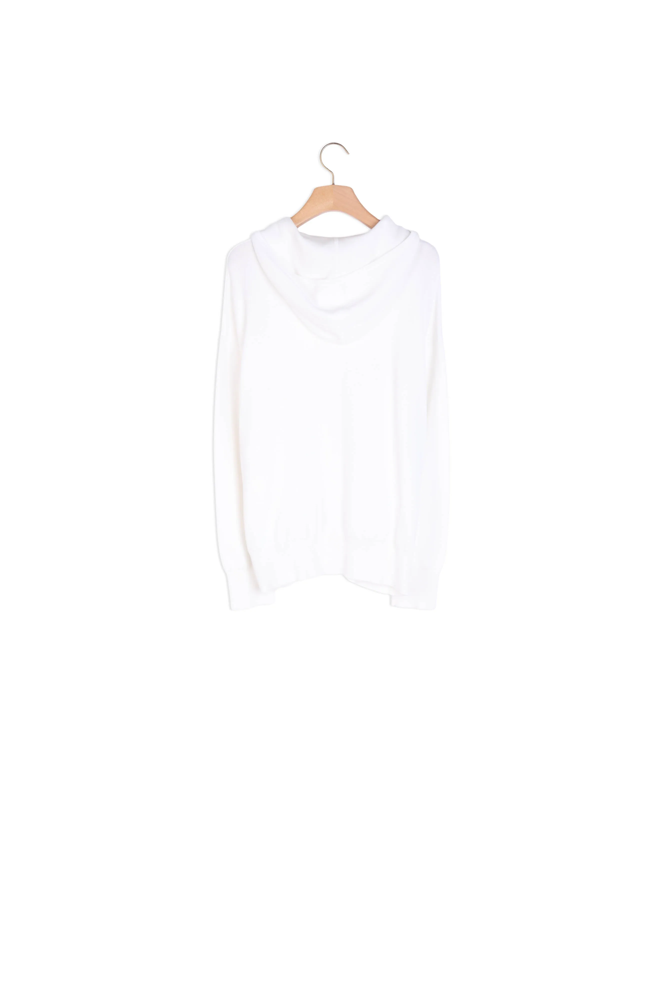 Hoodie zippé brodé